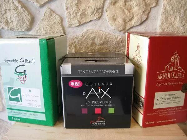 Bag in Box 5L de 21,90€ à 35,90€